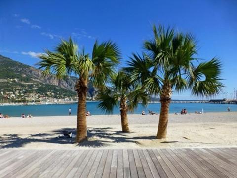 Monaco # Menton - 6 Persons - 2 Bedrooms - Full Renovated - Private Parking - Hypercenter - Clim - Beach And Sun Eksteriør bilde
