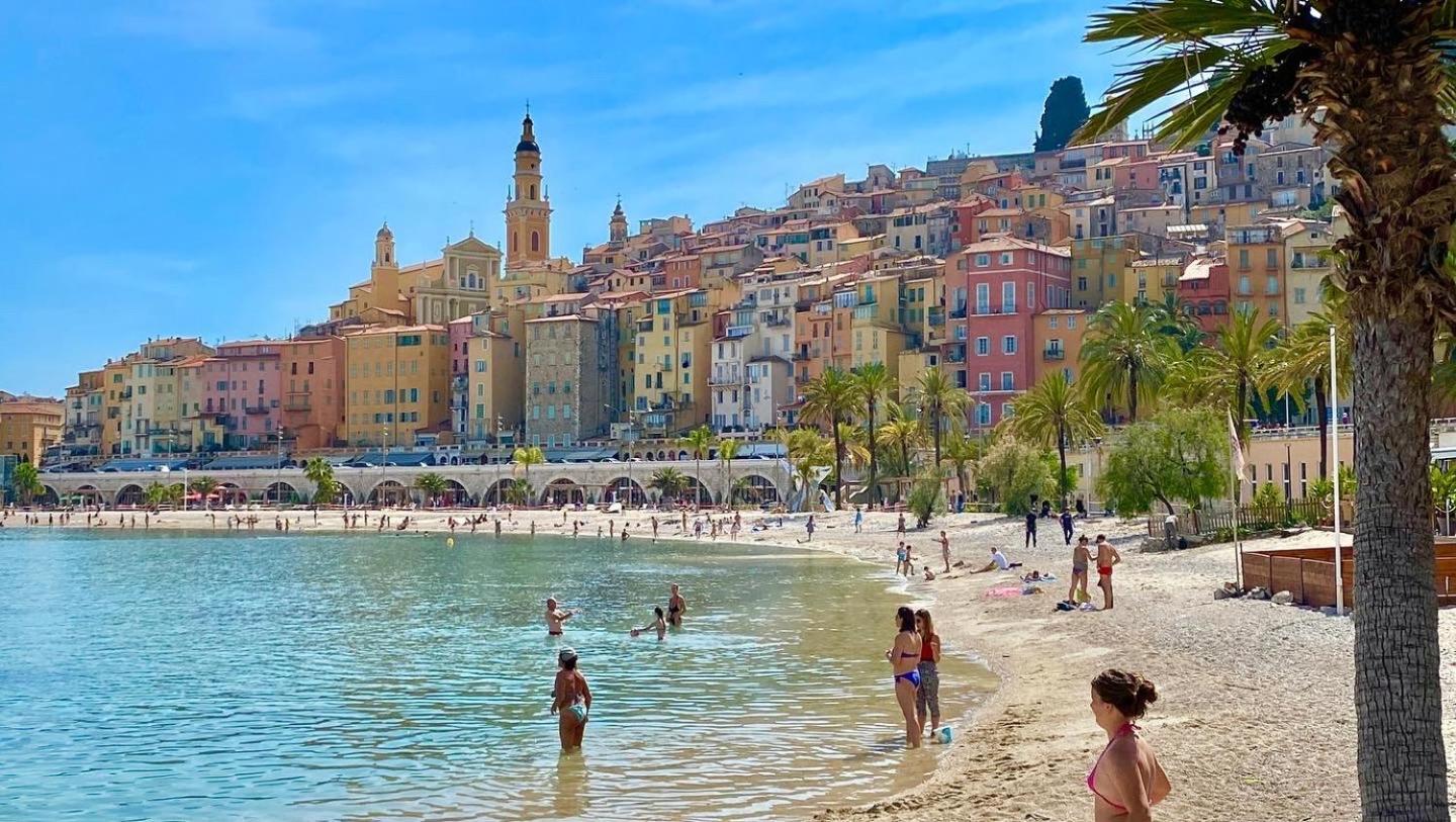 Monaco # Menton - 6 Persons - 2 Bedrooms - Full Renovated - Private Parking - Hypercenter - Clim - Beach And Sun Eksteriør bilde